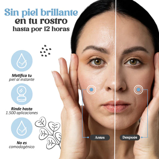 Candy Bella® – Gel Prensado Matificante para una piel fresca y sin brillo al instante