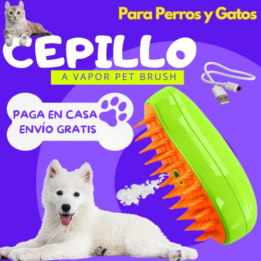 🐾CEPILLO VAPOR "Hypenet" 3 EN 1