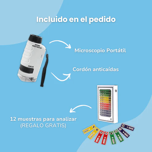 MICROSCOPIO PORTATIL PARA NIÑOS