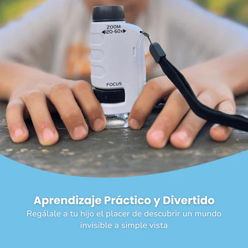 MICROSCOPIO PORTATIL PARA NIÑOS
